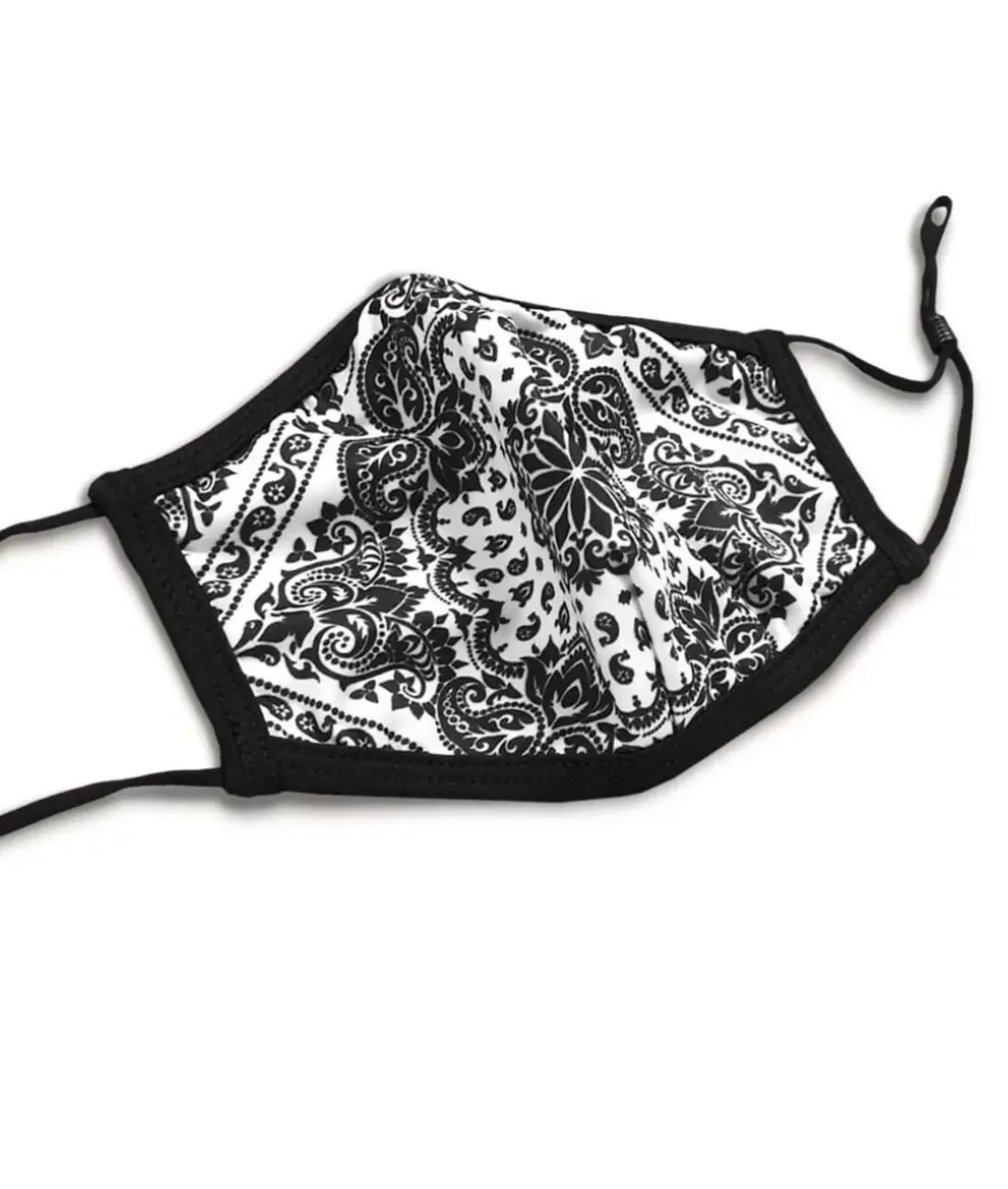 Women Nayked Apparel Accessories>Women'S Ridiculously Soft Bandana Print 2-Layer Face Mask With Adjustable Ear Loops