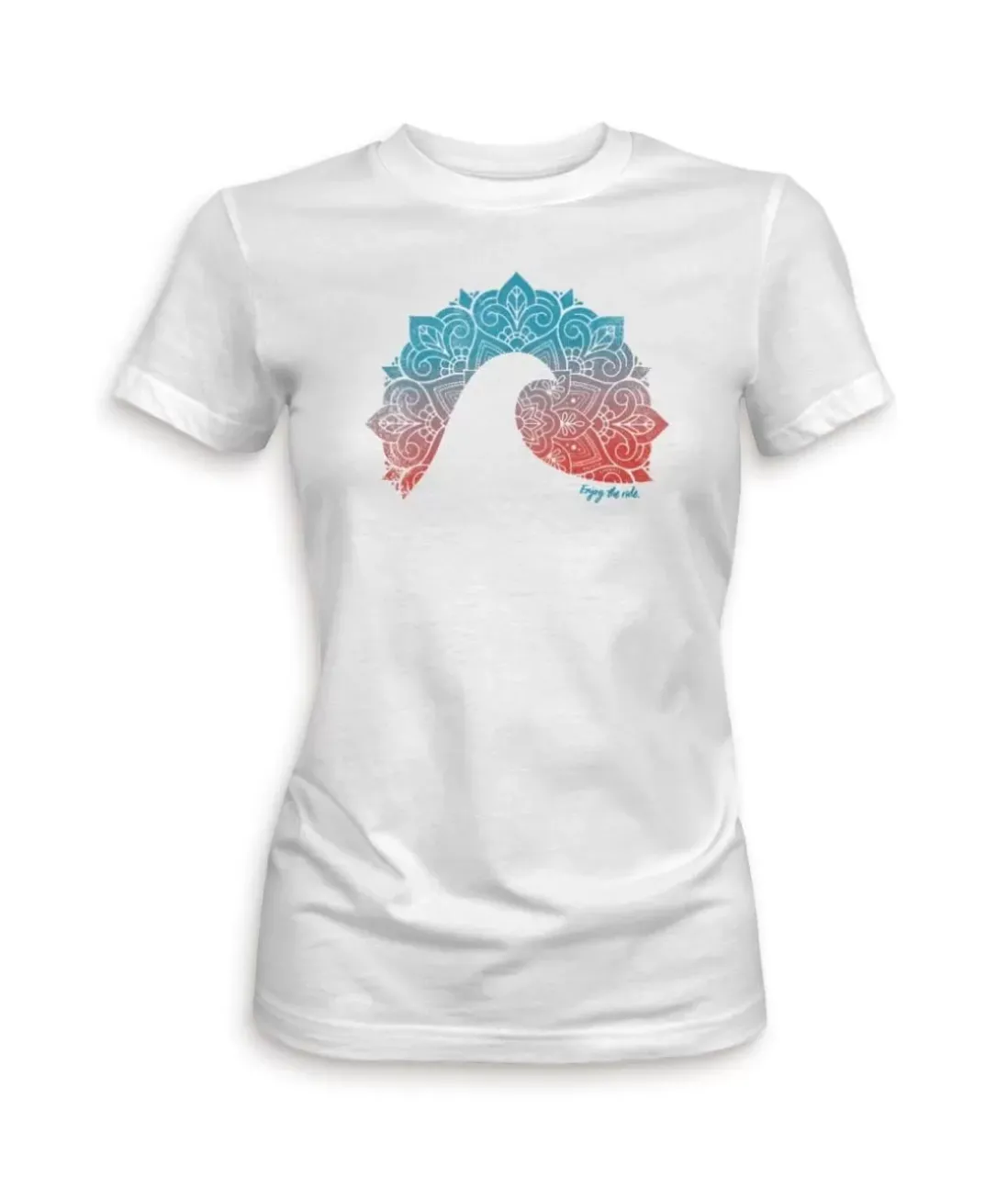 Women Nayked Apparel T-Shirts>Women'S Ridiculously Soft Midweight Graphic Tee | Enjoy The Ride