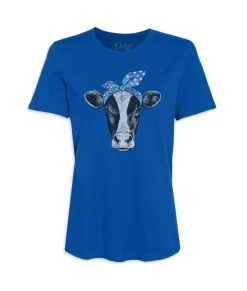 Women Nayked Apparel T-Shirts>Women'S Ridiculously Soft Graphic Tee | Cow