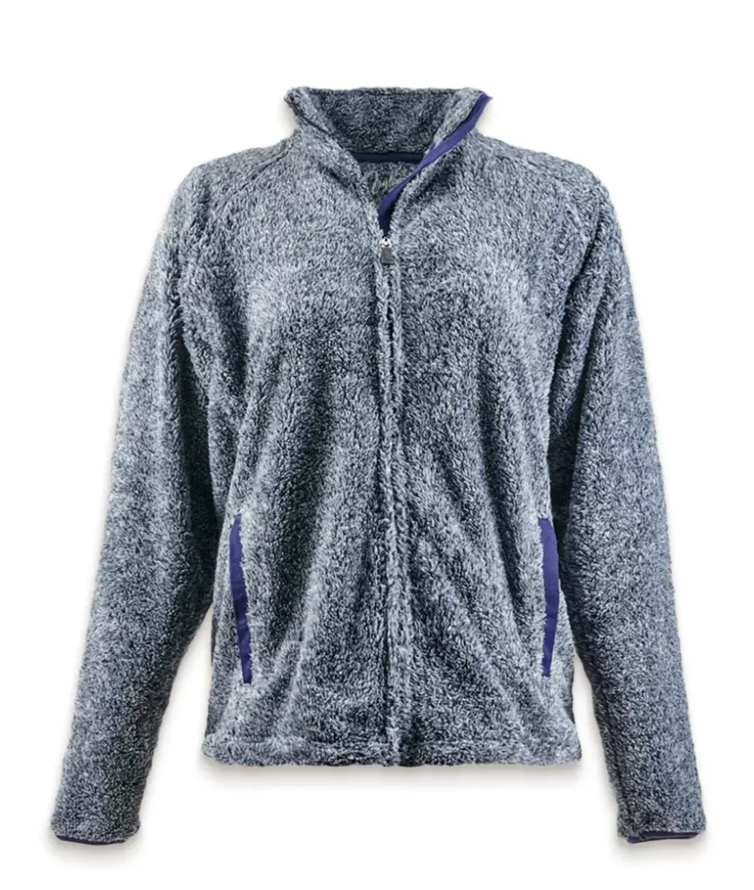 Women Nayked Apparel Athleisure>Women'S Ridiculously Soft Shag Sherpa Full-Zip Jacket