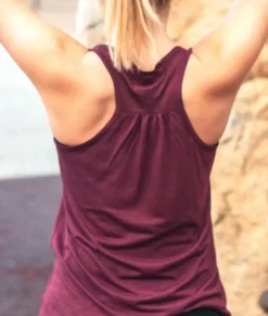 Women Nayked Apparel Tank Tops>Women'S Ridiculously Soft Lightweight Flowy Yoga Tank Top