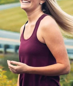 Women Nayked Apparel Tank Tops>Women'S Ridiculously Soft Lightweight Flowy Yoga Tank Top