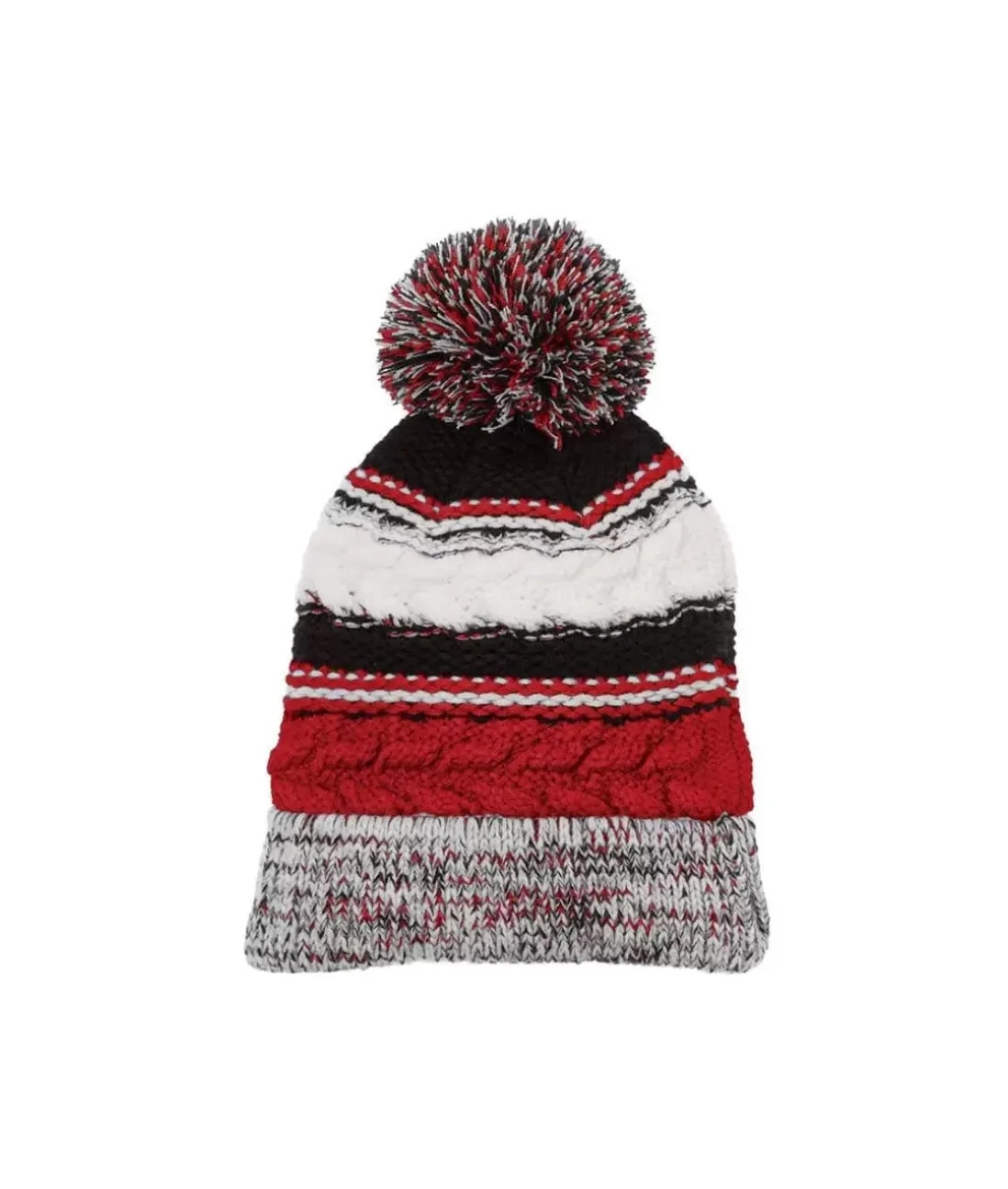 Women Nayked Apparel Accessories>Women'S Ridiculously Soft Chunky Knit Pom-Pom Beanie