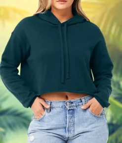 Women Nayked Apparel Hoodies & Sweatshirts>Women'S Ridiculously Soft Cropped Hoodie