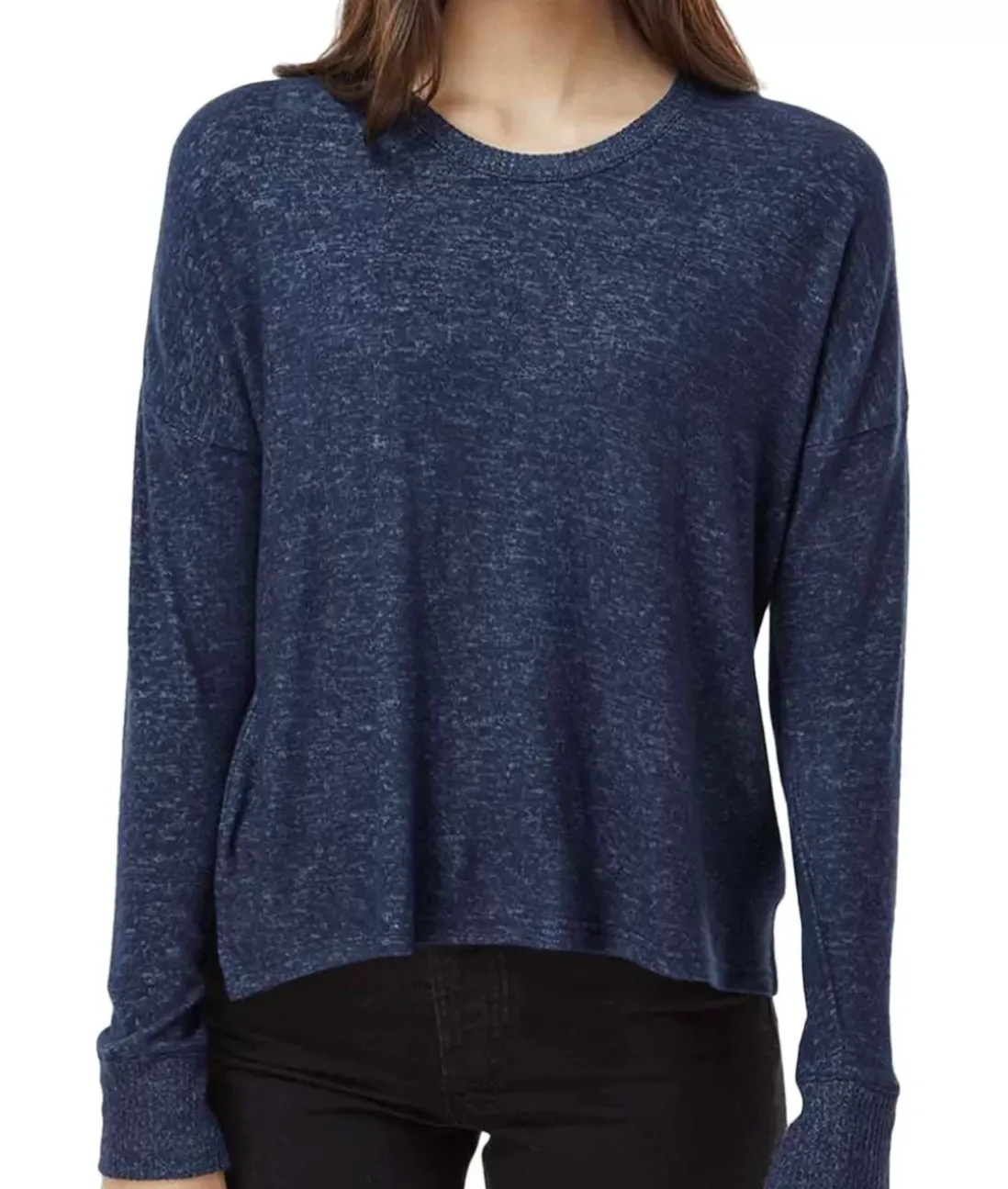 Women Nayked Apparel Tops>Women'S Ridiculously Soft Cuddle Fleece Boxy Pullover