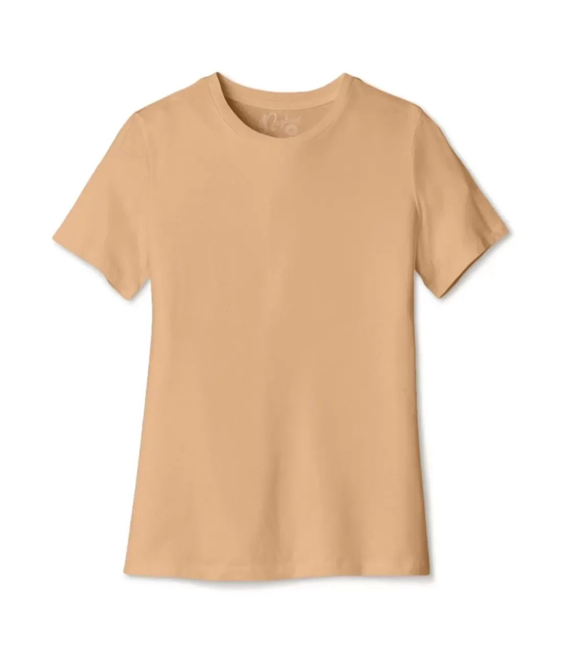 Women Nayked Apparel T-Shirts>Women'S Ridiculously Soft Relaxed Fit 100% Cotton T-Shirt | Classic