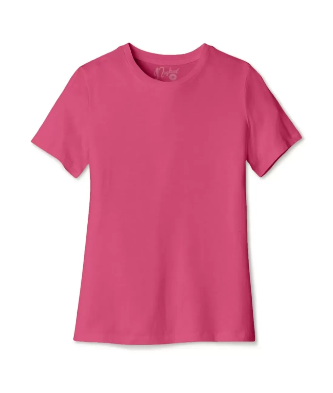 Women Nayked Apparel T-Shirts>Women'S Ridiculously Soft Relaxed Fit 100% Cotton T-Shirt | Classic