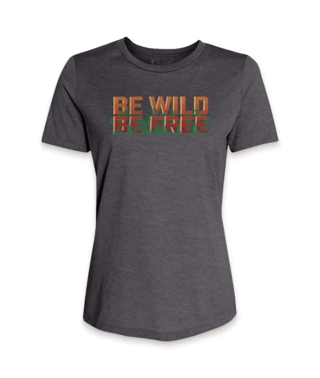 Women Nayked Apparel Tops>Women'S Ridiculously Soft Midweight Graphic Tee | Be Wild, Be Free