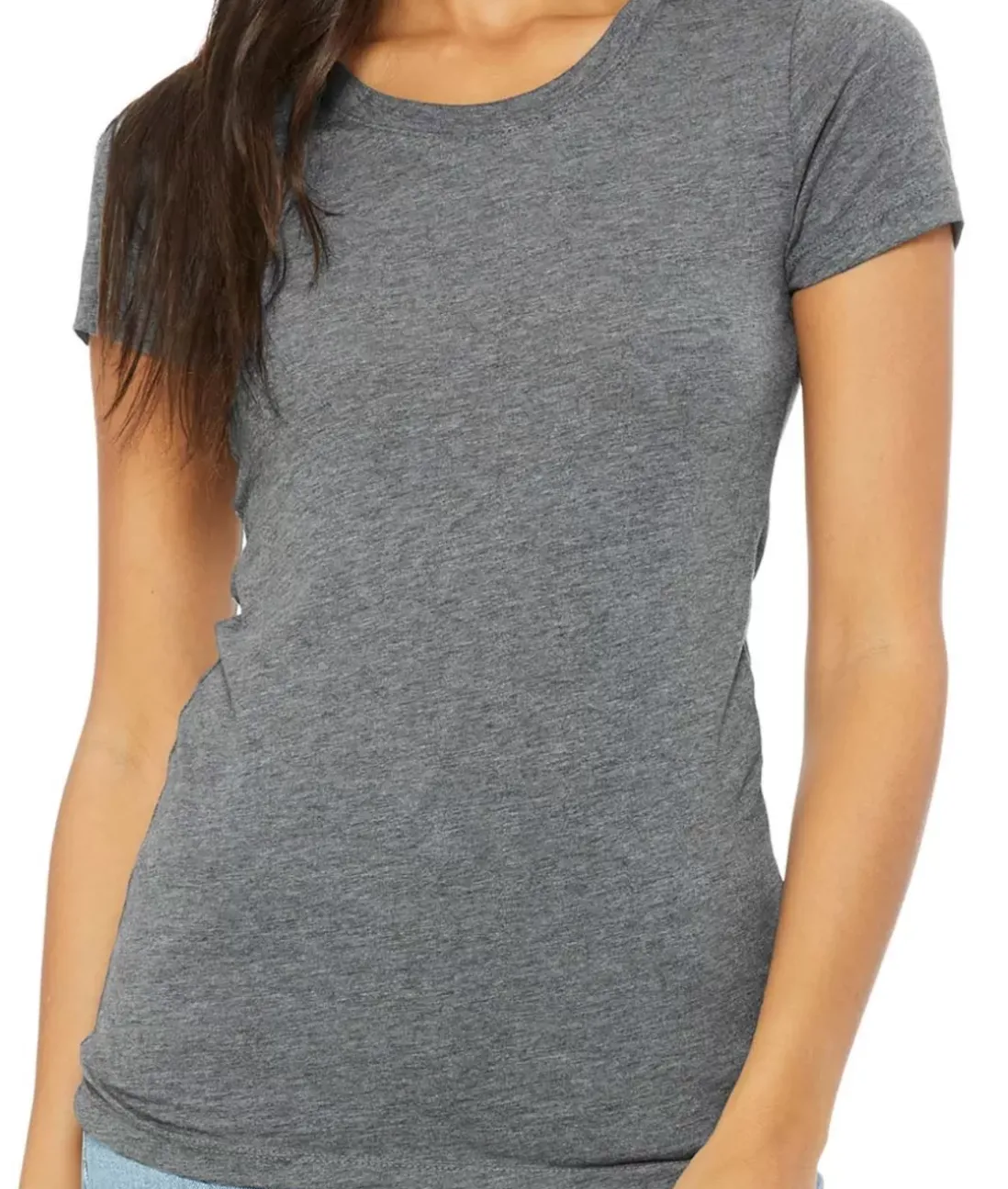 Women Nayked Apparel Tops>Women'S Ridiculously Soft Lightweight Scoop-Neck T-Shirt