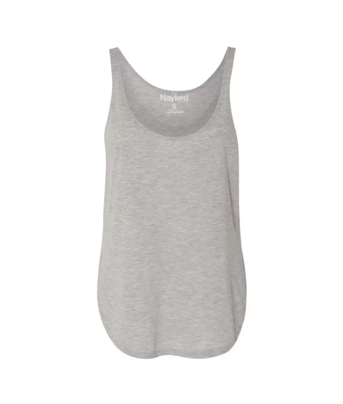 Women Nayked Apparel Tops>Women'S Ridiculously Soft Lightweight Flowy Tank Top With Side Slits
