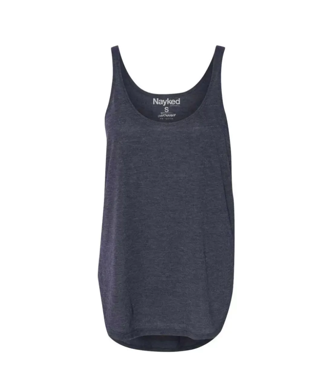 Women Nayked Apparel Tops>Women'S Ridiculously Soft Lightweight Flowy Tank Top With Side Slits
