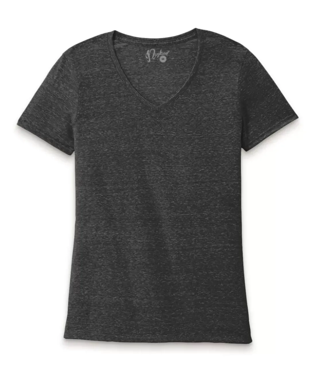 Women Nayked Apparel Tops>Women'S Ridiculously Soft Snow Heather V-Neck T-Shirt