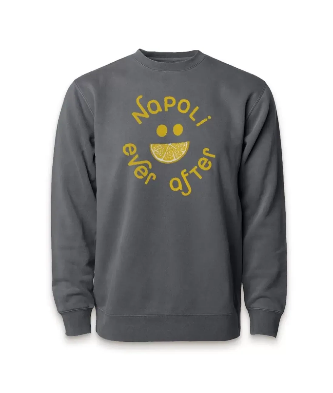 Women Nayked Apparel Tops>Women'S Ridiculously Soft Fleece Graphic Pullover Sweatshirt | Napoli Ever After
