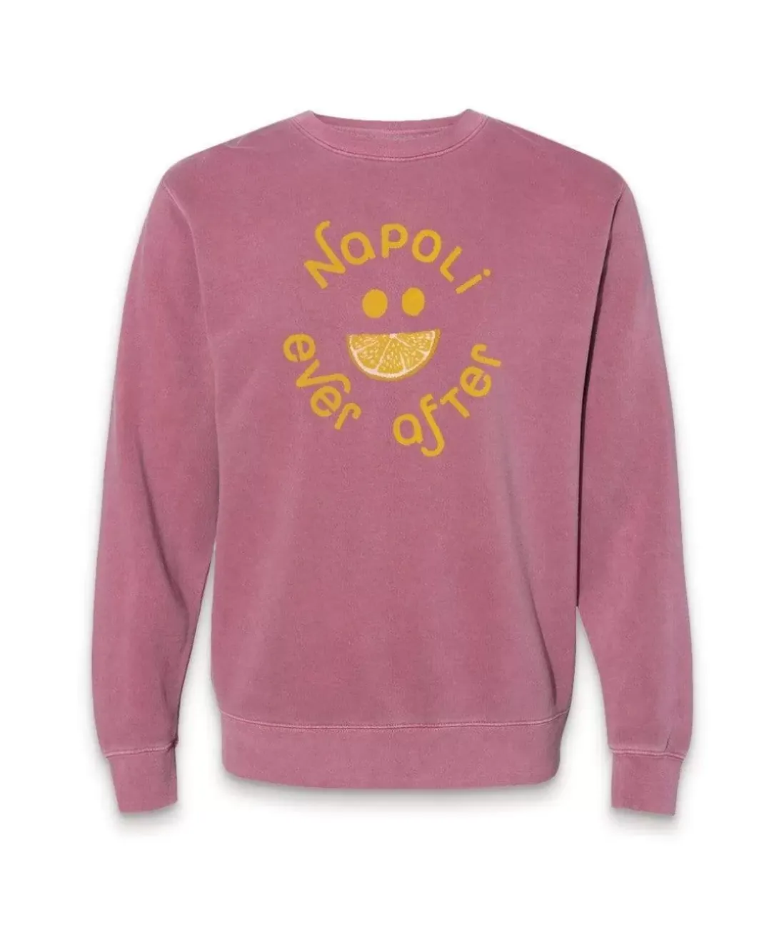 Women Nayked Apparel Tops>Women'S Ridiculously Soft Fleece Graphic Pullover Sweatshirt | Napoli Ever After