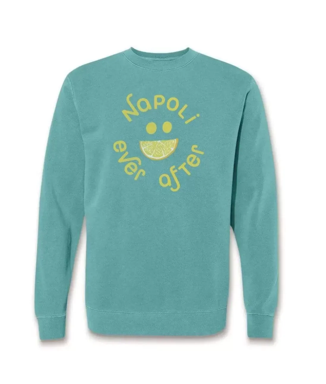 Women Nayked Apparel Tops>Women'S Ridiculously Soft Fleece Graphic Pullover Sweatshirt | Napoli Ever After