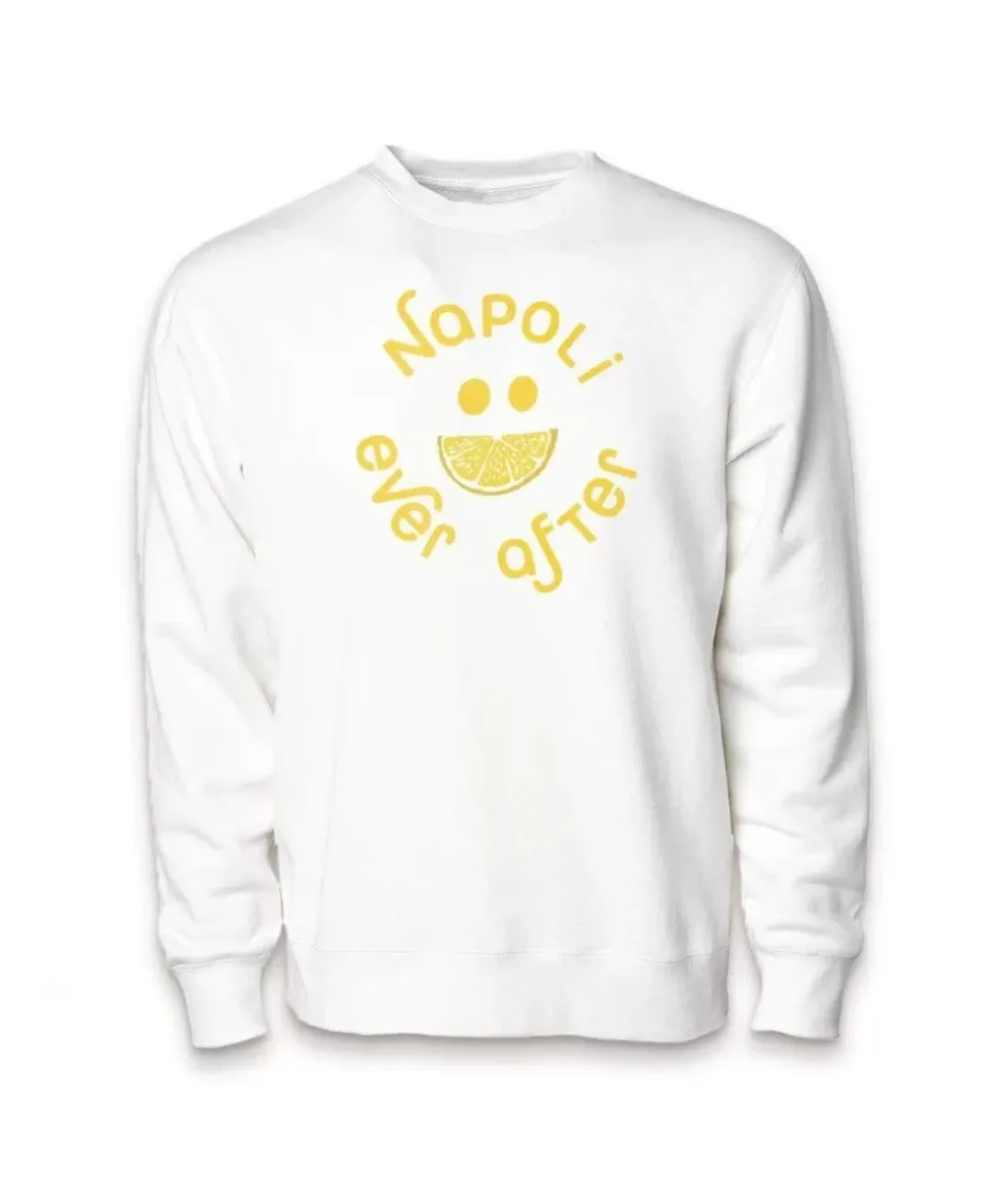 Women Nayked Apparel Tops>Women'S Ridiculously Soft Fleece Graphic Pullover Sweatshirt | Napoli Ever After