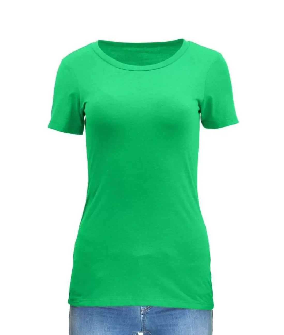 Women Nayked Apparel T-Shirts>Women'S Ridiculously Soft Midweight Crew Neck T-Shirt