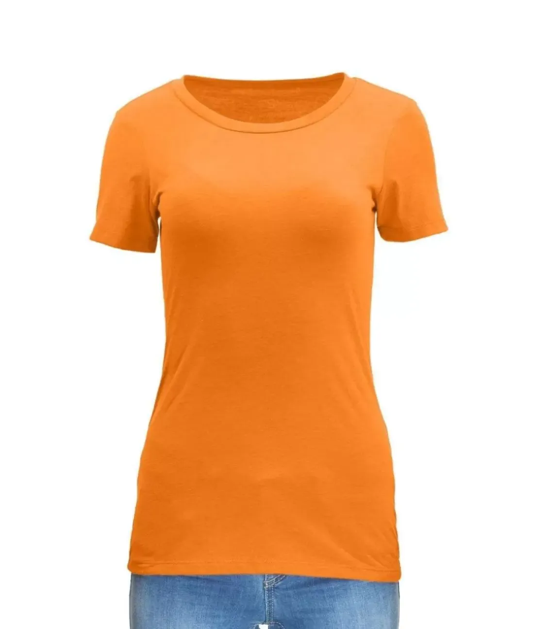 Women Nayked Apparel T-Shirts>Women'S Ridiculously Soft Midweight Crew Neck T-Shirt