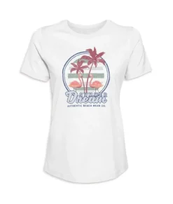 Women Nayked Apparel T-Shirts>Women'S Ridiculously Soft 100% Cotton Graphic Tee | Summer Dream