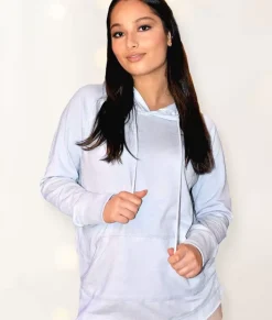 Women Nayked Apparel Athleisure>Women'S Soft Tunic Fleece Hoodie